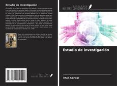 Capa do livro de Estudio de investigación 