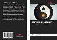 GOETHE PHILOSOPHER ?的封面