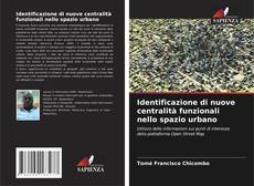 Обложка Identificazione di nuove centralità funzionali nello spazio urbano