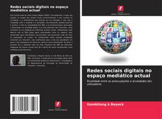 Portada del libro de Redes sociais digitais no espaço mediático actual
