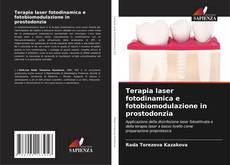 Capa do livro de Terapia laser fotodinamica e fotobiomodulazione in prostodonzia 