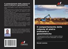 Capa do livro de Il comportamento delle colonne di pietra ordinarie e geosintetiche 