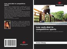 Low carb diet in competitive sports kitap kapağı