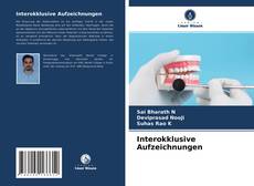 Portada del libro de Interokklusive Aufzeichnungen