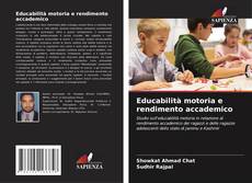 Educabilità motoria e rendimento accademico kitap kapağı