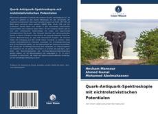 Buchcover von Quark-Antiquark-Spektroskopie mit nichtrelativistischen Potentialen