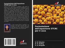 Capa do livro de Formulazione dell'equazione STCRC per il cece 