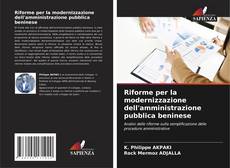 Buchcover von Riforme per la modernizzazione dell'amministrazione pubblica beninese
