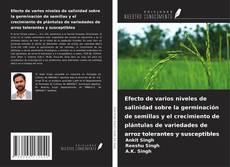 Copertina di Efecto de varios niveles de salinidad sobre la germinación de semillas y el crecimiento de plántulas de variedades de arroz tolerantes y susceptibles