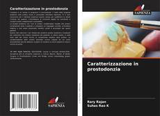 Bookcover of Caratterizzazione in prostodonzia