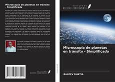 Capa do livro de Microscopía de planetas en tránsito - Simplificada 