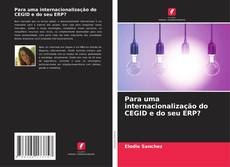 Buchcover von Para uma internacionalização do CEGID e do seu ERP?