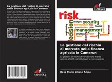 Buchcover von La gestione del rischio di mercato nella finanza agricola in Camerun