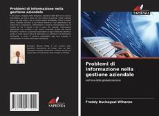 Buchcover von Problemi di informazione nella gestione aziendale
