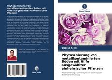 Phytosanierung von metallkontaminierten Böden mit Hilfe ausgewählter einheimischer Pflanzen kitap kapağı