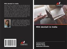 Borítókép a  Miti dentali in India - hoz
