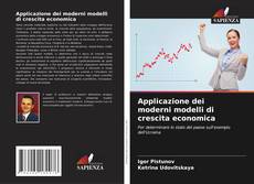 Buchcover von Applicazione dei moderni modelli di crescita economica