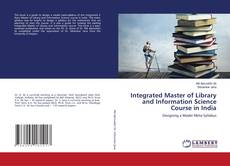 Copertina di Integrated Master of Library and Information Science Course in India