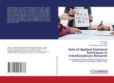 Copertina di Role of Applied Statistical Techniques in Interdisciplinary Research