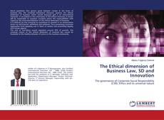 Buchcover von The Ethical dimension of Business Law, SD and Innovation