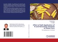 Copertina di Effect of Split Application of N and Harvesting Schedule of Sweet Corn