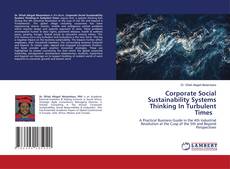 Copertina di Corporate Social Sustainability Systems Thinking In Turbulent Times