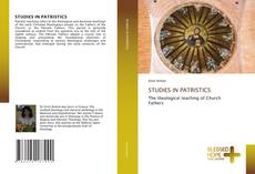 Capa do livro de STUDIES IN PATRISTICS 