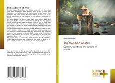 Bookcover of The tradition of Men