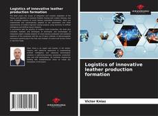 Bookcover of Logistics of innovative leather production formation
