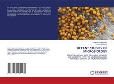 Copertina di RECENT STUDIES OF MICROBIOLOGY