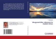 Copertina di Bhagavad-Gīta: relevance to modern times