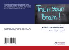 Buchcover von Matrix and Determinant