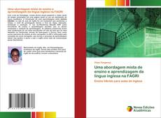 Couverture de Uma abordagem mista de ensino e aprendizagem da língua inglesa na FAGRI