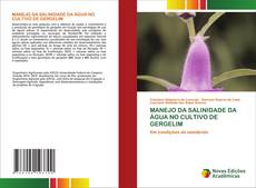 MANEJO DA SALINIDADE DA ÁGUA NO CULTIVO DE GERGELIM kitap kapağı
