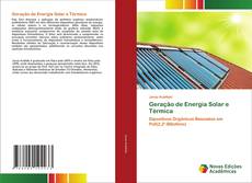 Copertina di Geração de Energia Solar e Térmica