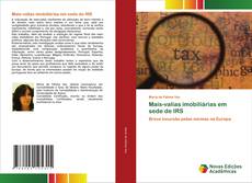 Capa do livro de Mais-valias imobiliárias em sede de IRS 
