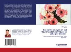 Copertina di Economic analysis of cut flower under polyhouse in Jabalpur district