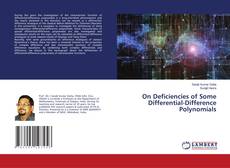 Copertina di On Deficiencies of Some Differential-Difference Polynomials