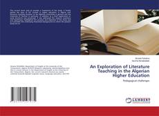 Copertina di An Exploration of Literature Teaching in the Algerian Higher Education