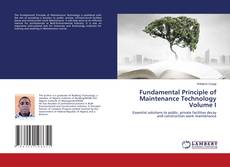 Buchcover von Fundamental Principle of Maintenance Technology Volume I