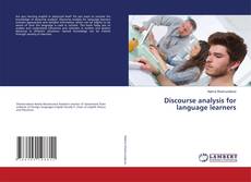 Copertina di Discourse analysis for language learners