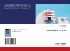 Copertina di Interocclusal records