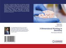 Copertina di 3 Dimensional Printing in Dentistry