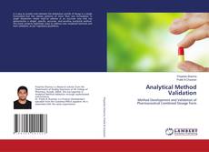 Copertina di Analytical Method Validation
