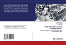 Buchcover von Metal Technology and Design Form 1