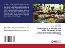 Copertina di A Developing Economy: The Ghanaian Perspective