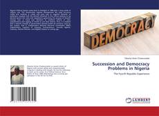 Copertina di Succession and Democracy Problems in Nigeria