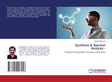 Bookcover of Synthesis & Spectral Analysis -