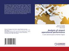 Analysis of airport operational performance的封面