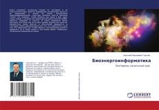 Биоэнергоинформатика kitap kapağı